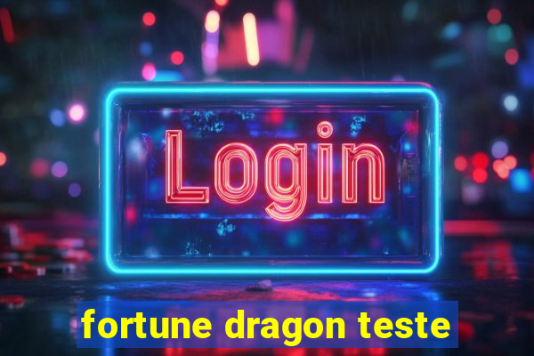 fortune dragon teste