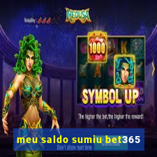 meu saldo sumiu bet365