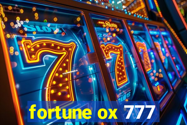 fortune ox 777