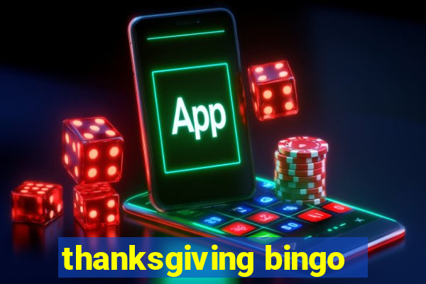 thanksgiving bingo