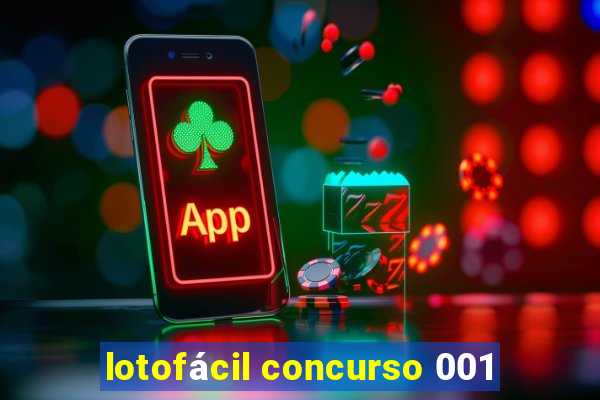 lotofácil concurso 001