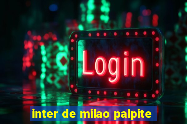 inter de milao palpite