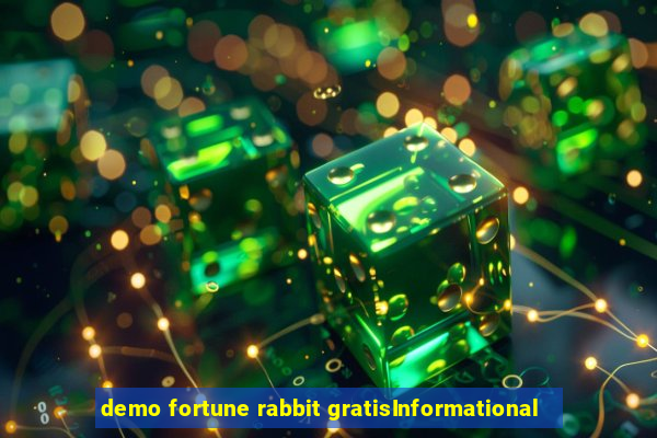 demo fortune rabbit gratisInformational