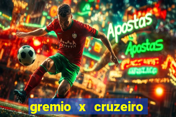 gremio x cruzeiro ao vivo hd