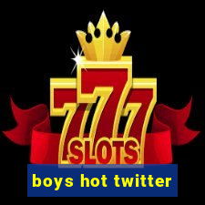 boys hot twitter