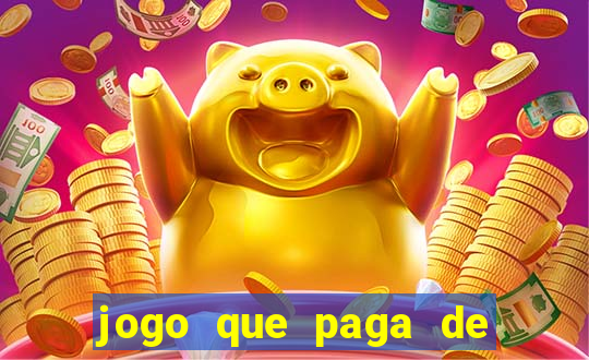 jogo que paga de verdade no pix sem depositar nada