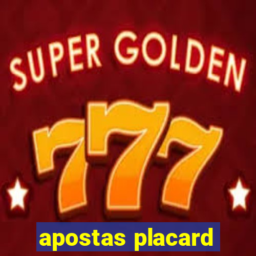 apostas placard