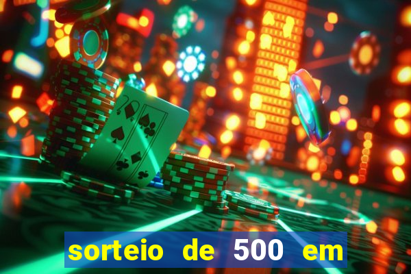 sorteio de 500 em cash toda segunda feira novibet como funciona