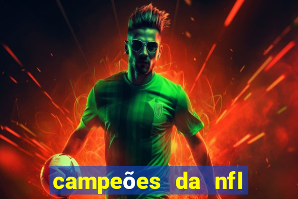 campeões da nfl desde 1920