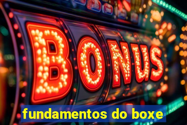 fundamentos do boxe